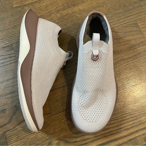 Allbirds Tree Dasher Relay Men's 9.5 Light Grey/Stormy Mauve Natural White Sole - Picture 4 of 11